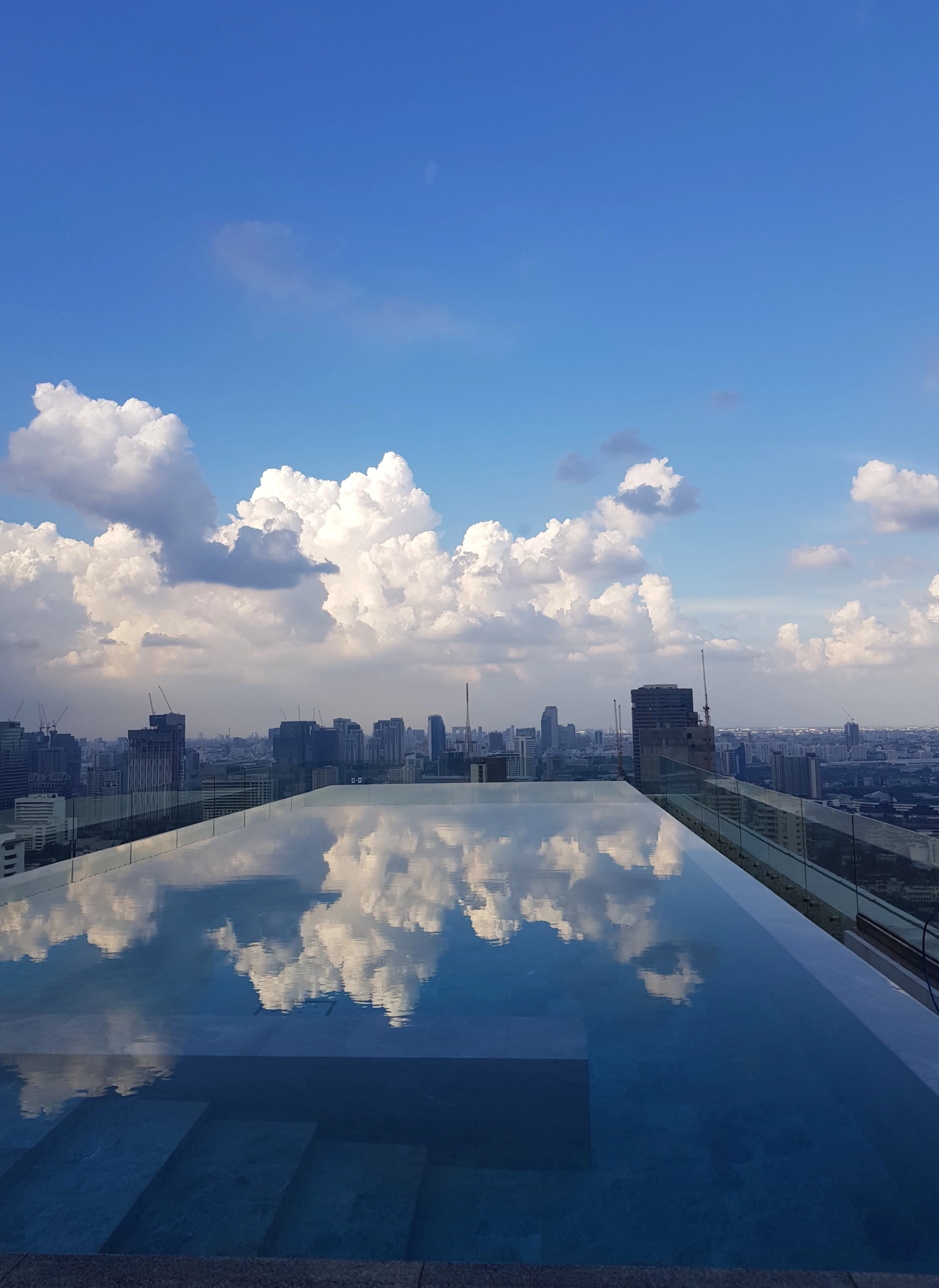 An infinite pool of 137 Pillars Suite & Residence Bangkok