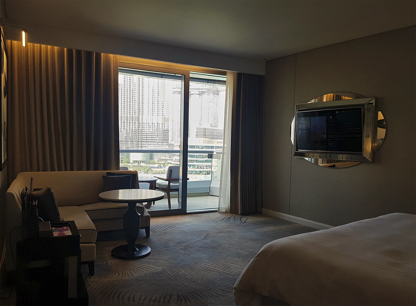 Interior of the room, Address Downtown Dubai
