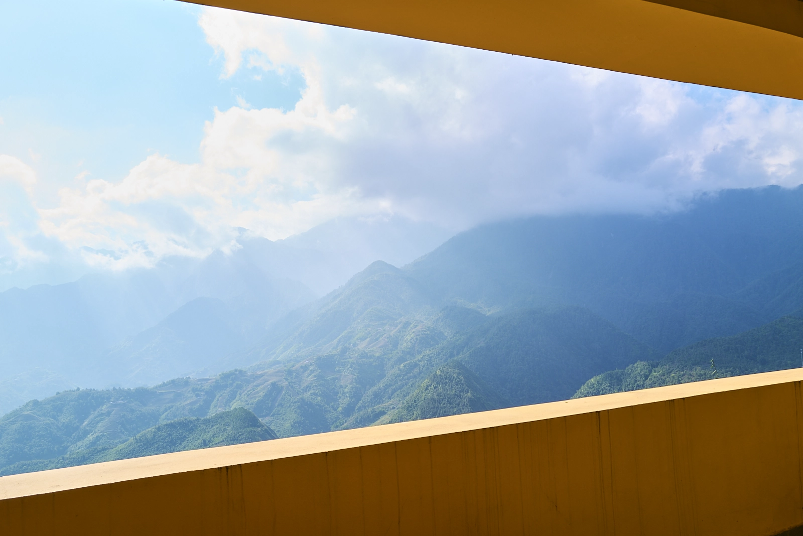 A view of Sa Pa from Aliana Boutique Sapa Hotel