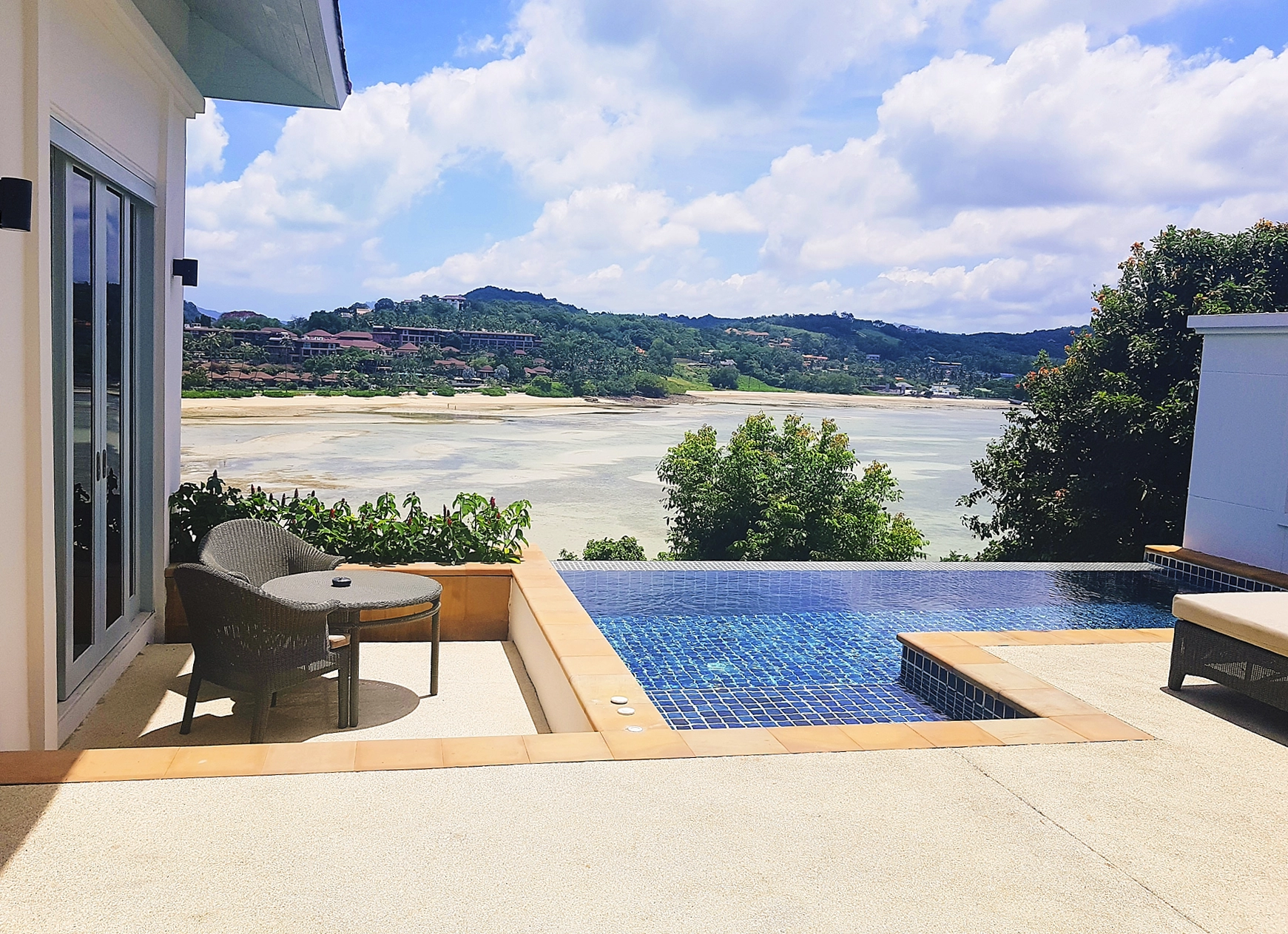 View from a room of Amatara Welleisure Resort