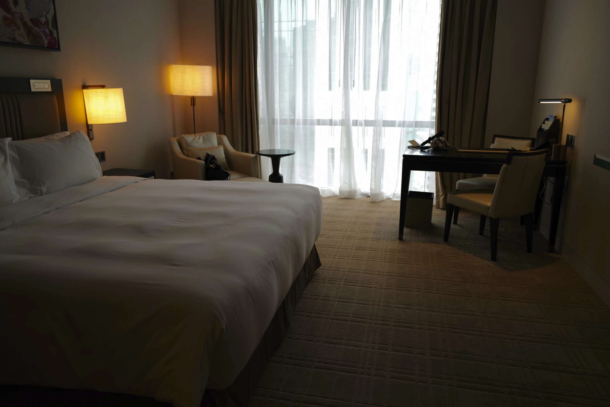 A superior room of Banyan Tree Kuala Lumpur