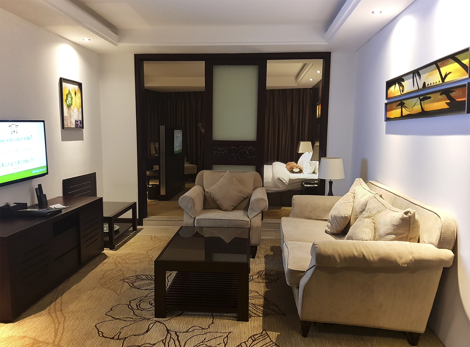 Room interior of Brilliant Hotel Da Nang, Vietnam