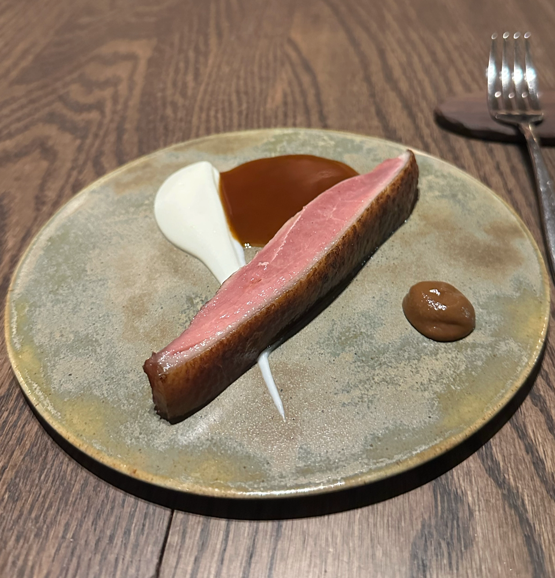 One of dishes at Evett, Seoul, South Korea.