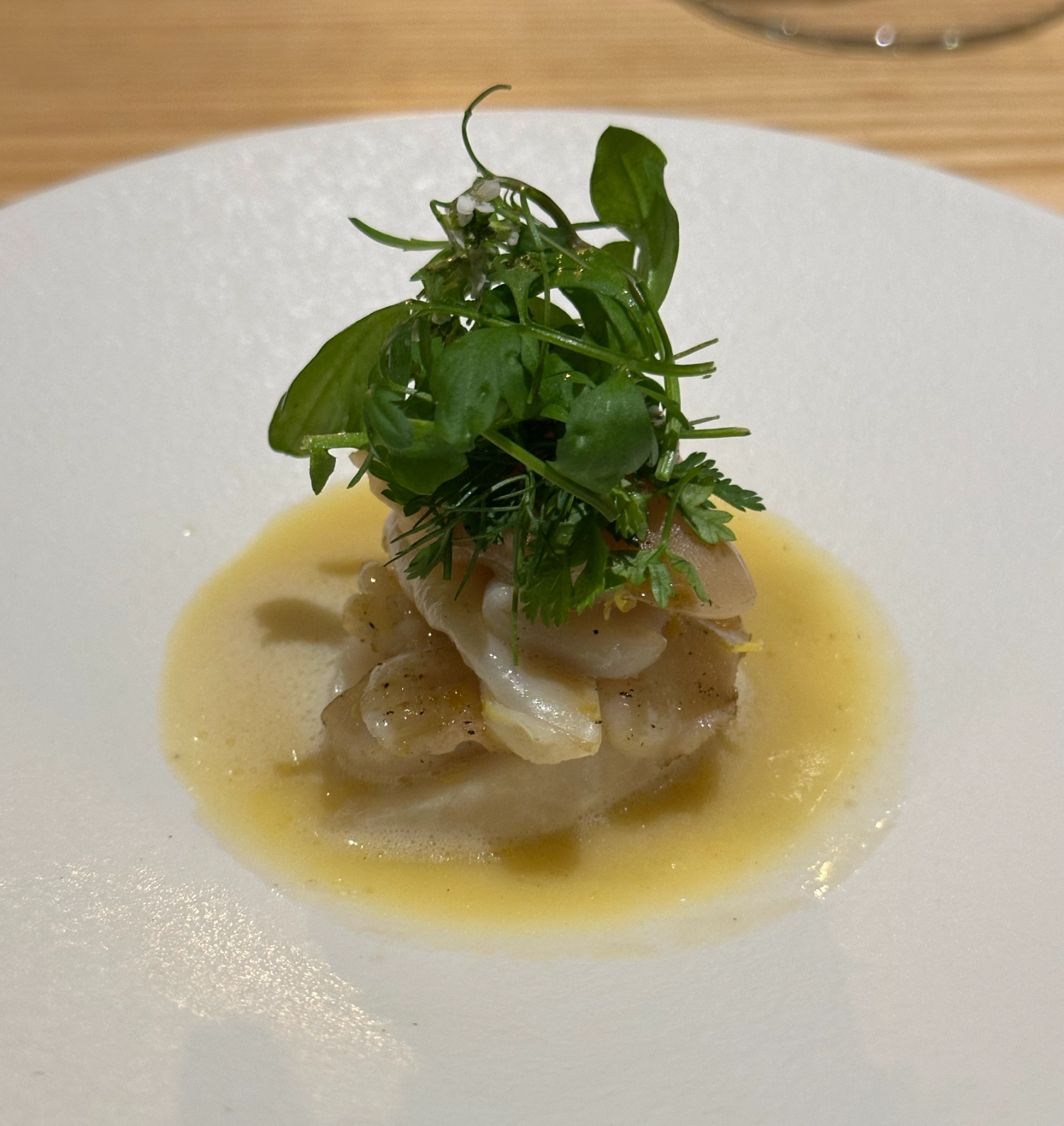 A Clam dish from fuje, Seoul, South Korea.