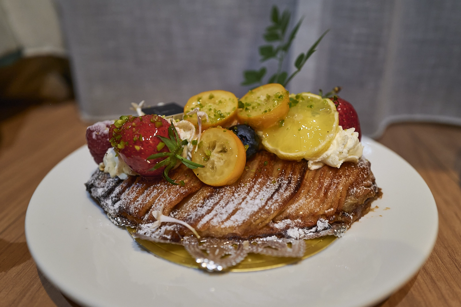 A tart of Patisserie K.ViNCENT