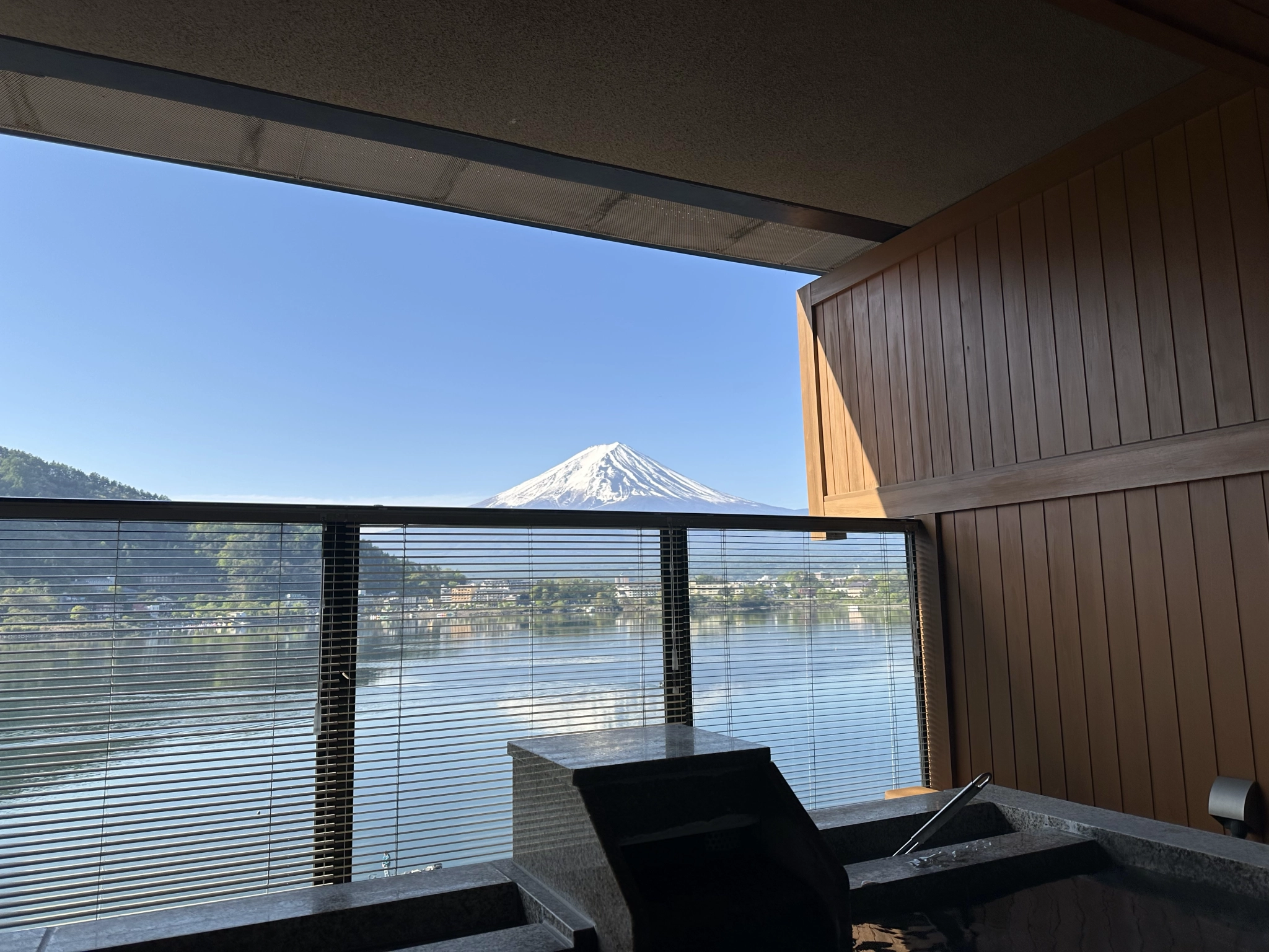 A view of Fuji mt. from Ubuya