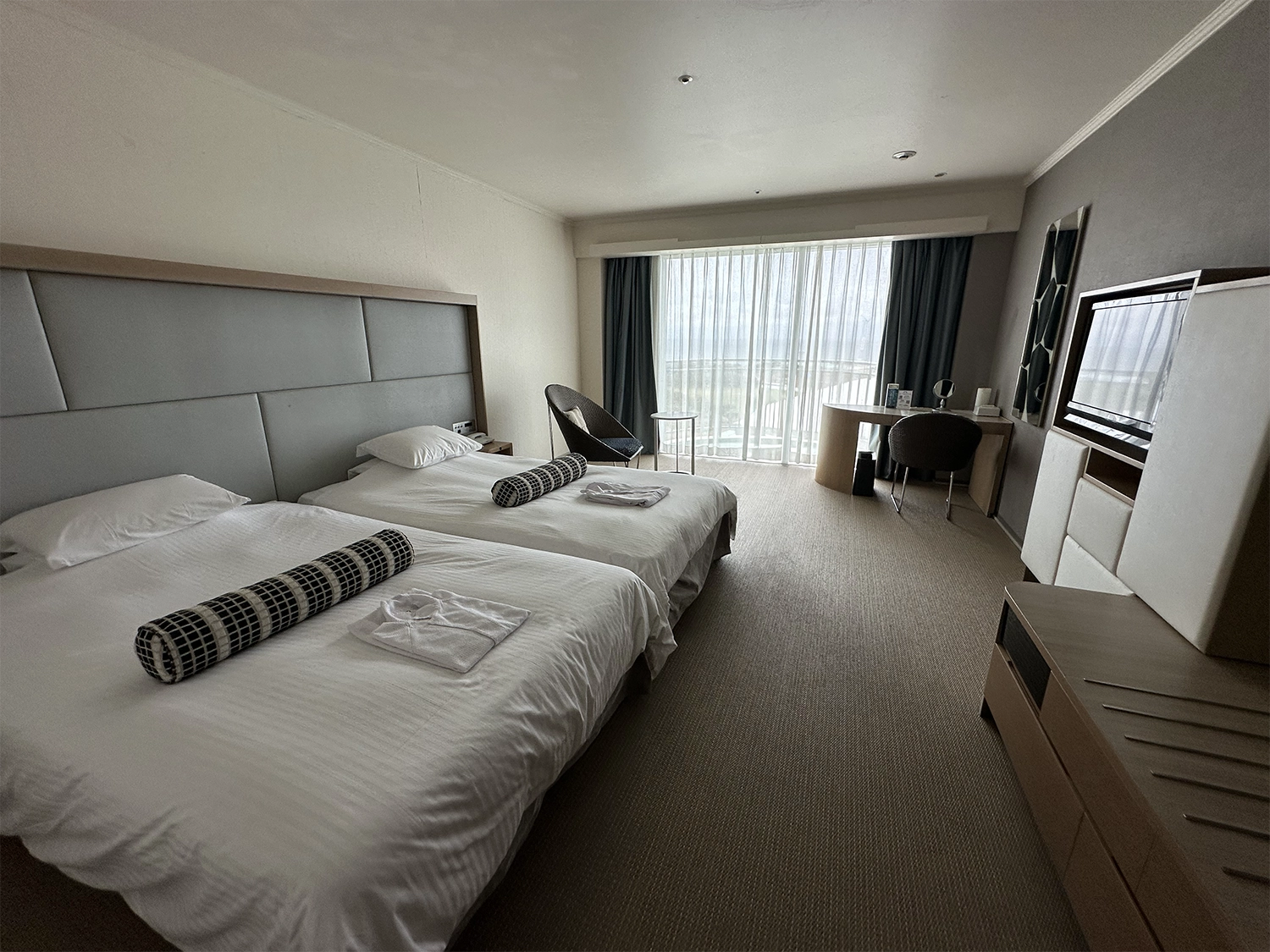 A twin room of Laguna Garden Hotel Okinawa