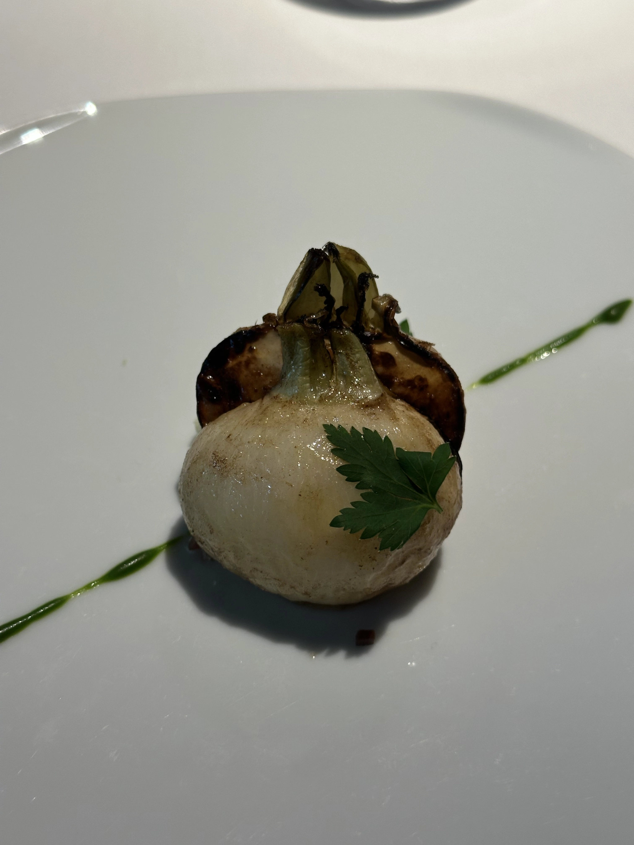 Turnip, a signature dish of L'Effervescence