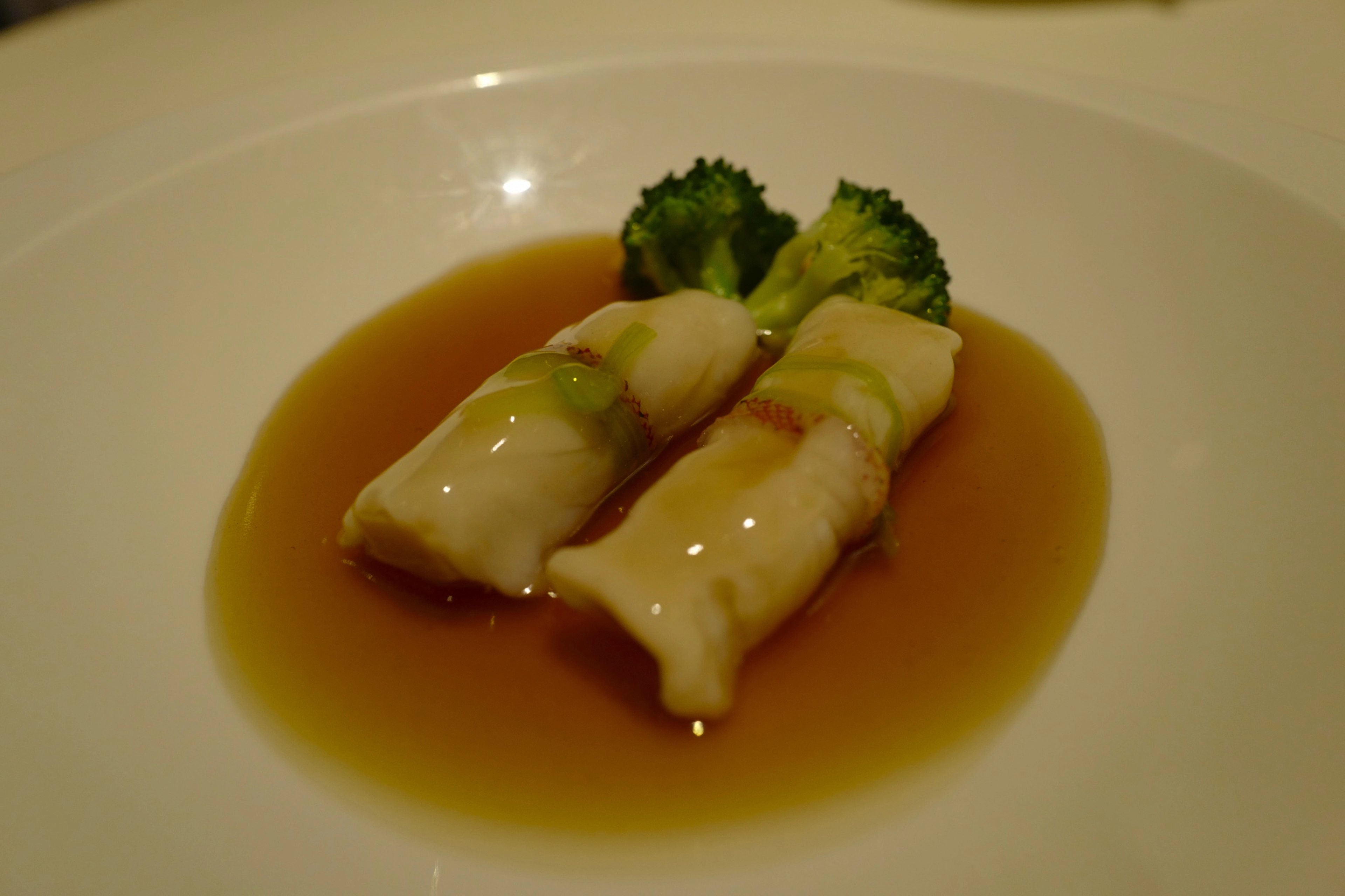 A menu of Lung King Heen, 2018.