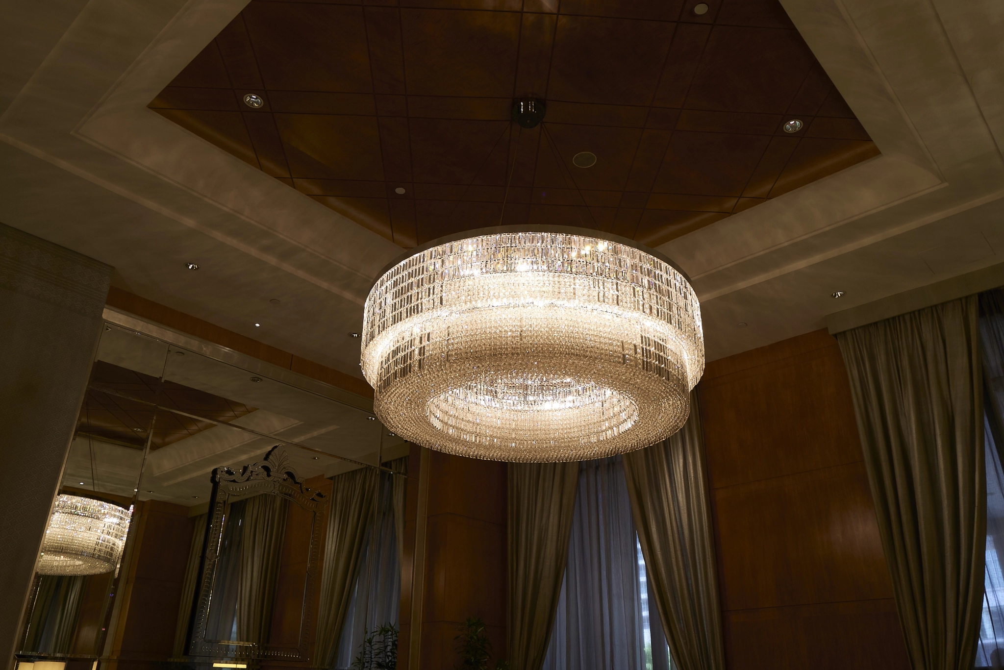 Chandelier of Mandarin Oriental Kuala Lumpur
