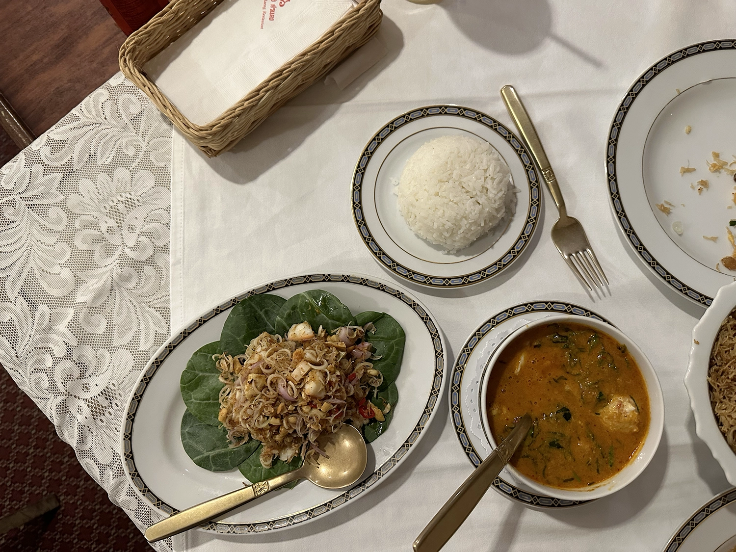 Dishes of Methavalai Sorndaeng