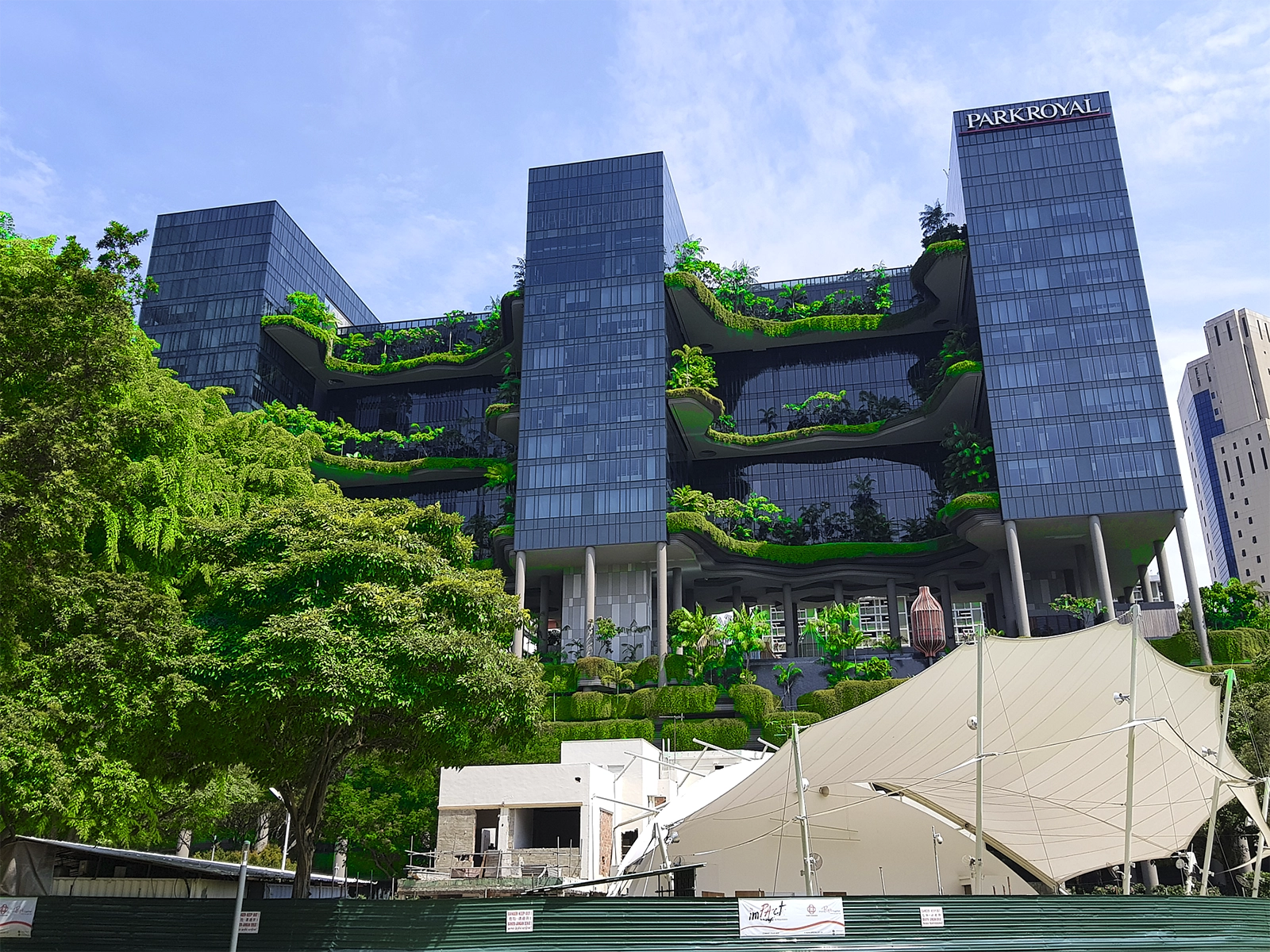Exterior of the hotel, PARKROYAL COLLECTION pickering