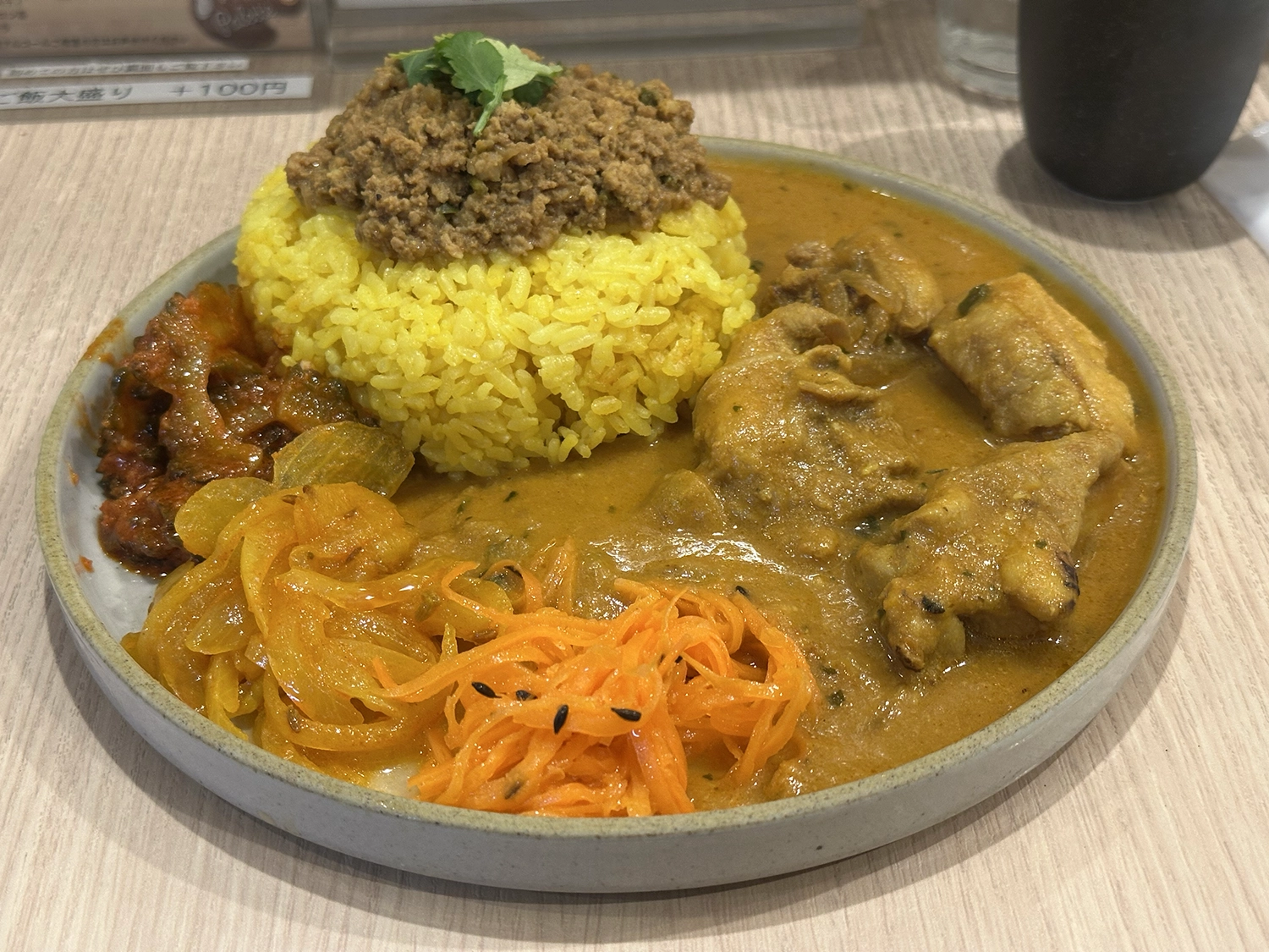 A curry dish of Spice Palette