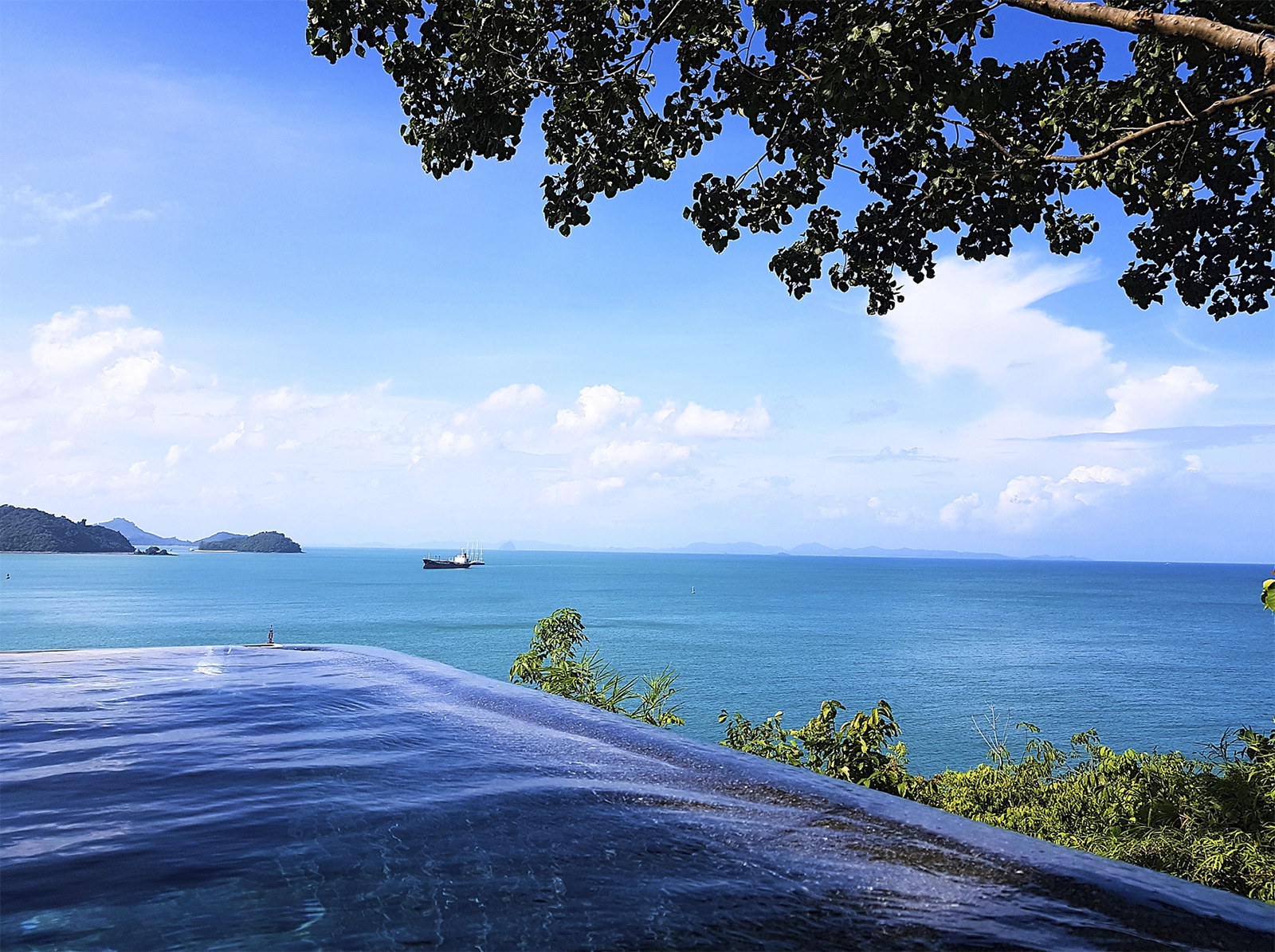 Horizon view from Sri Panwa Phuket, Thailand