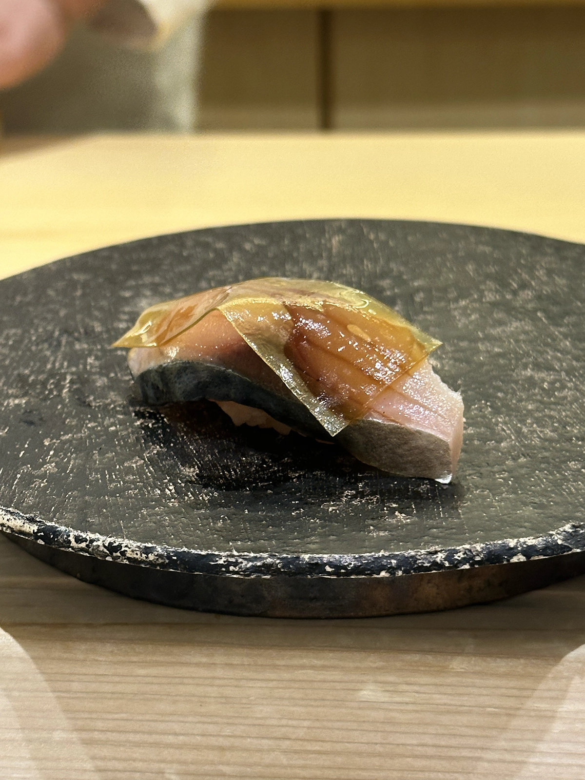 A nigiri sushi of Sushi Namba Hibiya