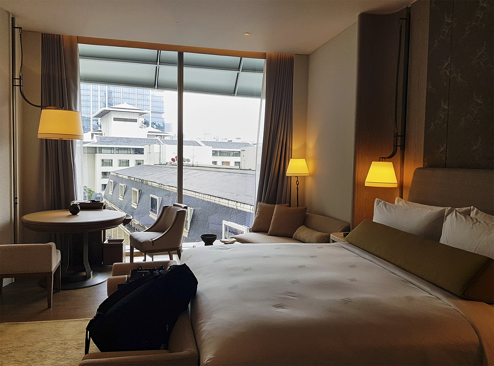 Interior of the room, Waldorf Astoria Bangkok
