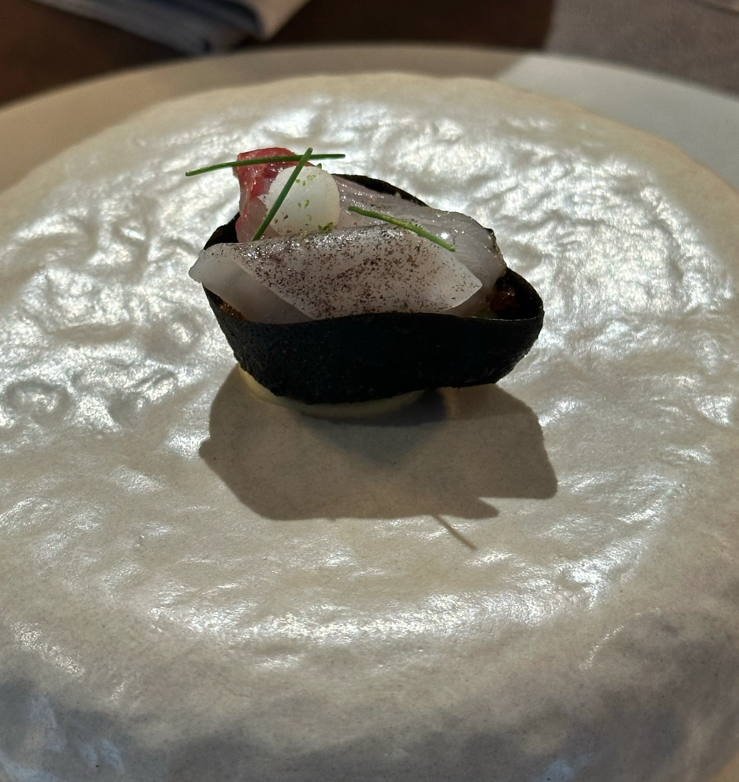 A signature dish of Y'east, Seoul, South Korea.