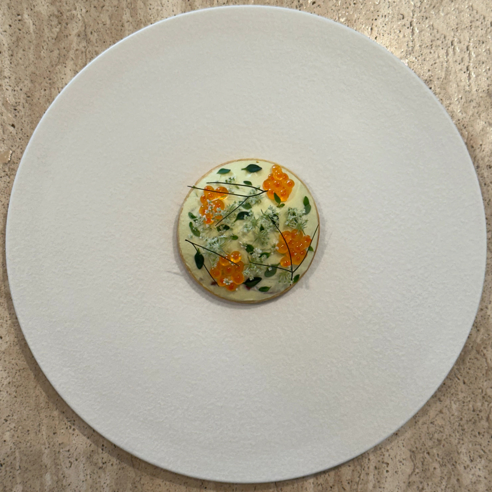 A tart dish of Zero Complex, Seoul, South Korea.